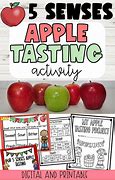 Image result for 5 Senses Apple Tasring Snack