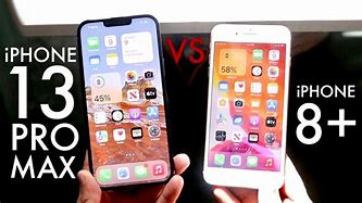 Image result for iPhone 13 Mini vs iPhone 8 Plus