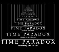 Image result for Time Paradox Meme
