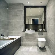 Image result for All Grey Bathroom