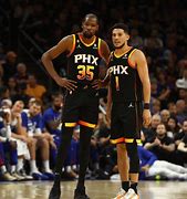 Image result for Devin Booker and Kevin Durant Playing