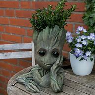 Image result for Sad Baby Groot Planter STL
