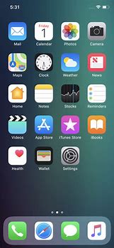 Image result for iPhone Home Screen Screen Shot X