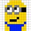 Image result for Funny Cartoon Pixel Art Minion