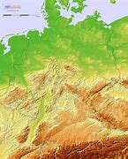 Image result for Germany Terrain Map