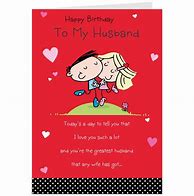 Image result for Happy Birthday Husband Printable Cards