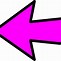 Image result for Arrow Emogi Pink