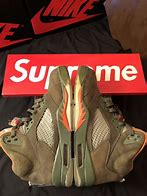 Image result for Jordan 5 Retro Grey and Green