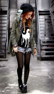 Image result for Punk Dress Outfits