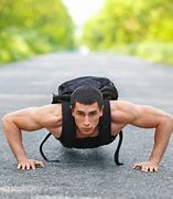 Image result for Weighted Backpack Pushups