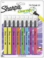 Image result for Sharpie Clear View Highlighter