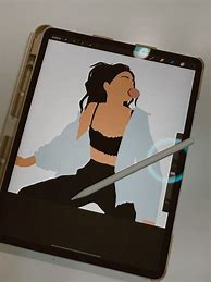 Image result for Girl Drawing in iPad