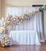 Image result for Champagne Balloon Arch