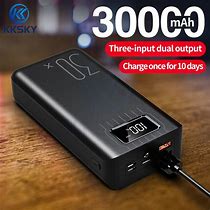 Image result for 30000mAh Power Bank with LCD