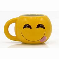 Image result for Blue Smiling Face Emoji Mug
