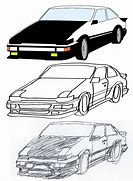 Image result for Initial D AE86 Anime
