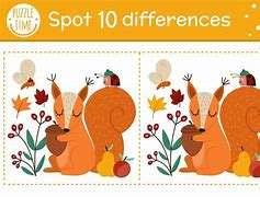 Image result for Autumn Spot the Difference