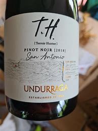 Image result for Undurraga Pinot Noir T H Terroir Hunter Leyda Valley