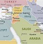 Image result for Updated Map of Middle East