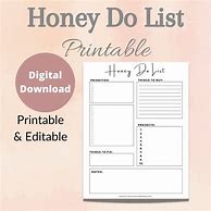 Image result for Honey Do List