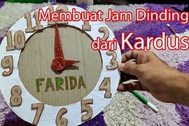 Image result for Jam Kotak Dari Kardus