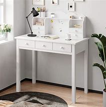 Image result for White Furniture Desk