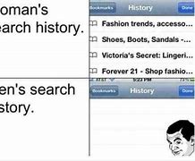 Image result for Search History Checked Meme