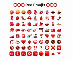 Image result for Red Emoji