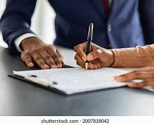 Image result for Person Signing Contract