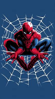 Image result for Spider-Man On His Phone Art