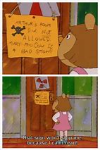 Image result for Arthur Can't Read Meme