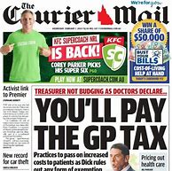 Image result for Courier-Mail Newspaper