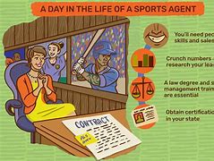 Image result for Sports Agent Cartoon