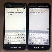 Image result for iPhone 6s Plus vs 7Plus