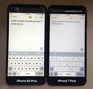 Image result for iPhone 6s vs 7 Screen