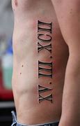 Image result for Roman Numeral 13 Tattoo