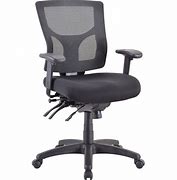 Image result for Mid-Back Faux Chair Low Base
