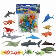 Image result for Plastic Sea Animals Toys