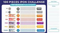 Image result for Ipon Challenge Printable PDF