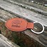 Image result for Laser-Engraved Leather Keychain