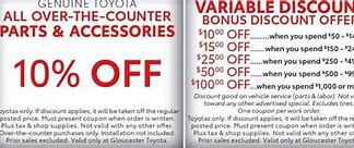 Image result for Toyota Service Coupons