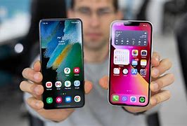 Image result for Galaxy Phone vs iPhone