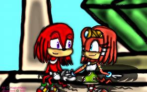 Image result for Knuckles the Echidna Love Story
