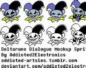 Image result for Jevil Text Icon