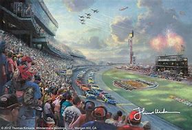 Image result for Thomas Kinkade Indianapolis 500