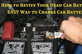 Image result for How to Charge a Dead Car Battery