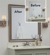 Image result for Decorate Bathroom Mirror