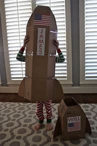 Image result for How to Build a Cardboard Rocket
