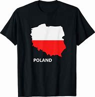 Image result for Poland Flag T-Shirt