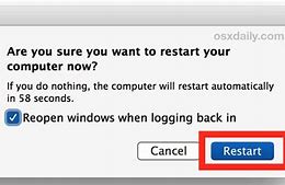 Image result for Restarting a Mac Computer